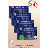 Bioxcin Quantum Yağlı Saçlar İçin Şampuan 300ml 3'lü Kutu 4 Adet + 100ml Yüz Temizleme Jeli Hediye