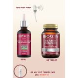 Bioxcin Saç Dökülmesi Karşıtı Forte Saç Serumu 50ML + Keratin Complex 60 Tablet+100 ML Temizleme Jeli HEDİYE