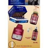 Bioxcin Saç Dökülmesi Karşıtı Hediyeli Set: Quantum Serum 15x6ml + Forte Şampuan ve Serum + Keratin Complex