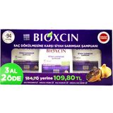 Bioxcin siyah Sarımsak Şampuan 300MLX3 - Beyaz