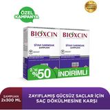 Bioxcin Siyah Sarımsak Şampuanı - Saç Dökülmesine Karşı Güçlendirici ve Canlandırıcı Etki, 300 ml, Bitkisel Formül, Paraben İçermez