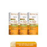Bioxcin Sun Care Acnium SPF50+ 3x150 ml Güneş Koruyucu Krem