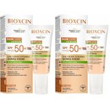 Bioxcin Sun Care Akneye Eğilimli Ciltler Için Renkli Güneş Kremi 50 Spf - Akne, Dry Touch, Mat Tinted (2 paketi)