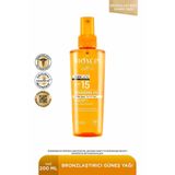 Bioxcin Sun Care Bronzlaştırıcı Yağ 15 Spf 200 ml - Kakao Yağı Havuç Yağı 15 Spf