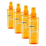 Bioxcin Sun Care Bronzlaştırıcı Yağ 200 Ml 15 Spf (4 paketi)