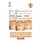 Bioxcin Sun Care Kuru Ciltler SPF50 3x50 ml Güneş Kremi