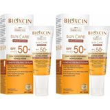 Bioxcin Sun Care Lekeye Eğilimli Ciltler İçin Çok Yüksek Korumalı Güneş Kremi 50 SPF - Leke ve Çil 50 Ml (2 paketi)