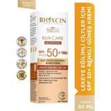 Bioxcin Sun Care Lekeye Eğilimli Ciltler İçin Çok Yüksek Korumalı Renkli güneş Kremi 50 ml Spf 50+