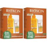 Bioxcin Sun Care SPF50 50 ml Yüz Güneş Kremi+Kuru Normal Cilt 2x200 ml Vücut Güneş Spreyi