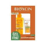 Bioxcin Sun Care Yağlı Ciltler Güneş Koruma Seti