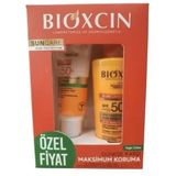 Bioxcin Sun Care Yağlı Ciltler için SPF50+ 50 ml Güneş Kremi + Sun Care SPF50+ 200 ml Güneş Spreyi