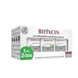 Bioxcin Yağlı Saçlar için Saç Dökülmesine Karşı 3x300 ml Bitkisel Şampuan