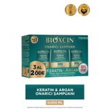 Bioxcin Yıpranmış ve Hasar Görmüş Saçlar İçin Keratin Argan Şampuan 300ml 3 Al 2 Öde Avantaj Paketi