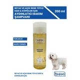 Bioxi Beyaz Ve Açık Renk Tüylü Kedi & Köpekler İçin Aydınlatıcı Bakım Şampuanı 200 Ml