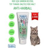 Bioxi Doğal İçerikli Kedi Maltı 100ML Tüy Yumağı Önleyici Lezzetli Sindirim Desteği - Macun