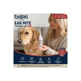 Bioxi Ear Mite Köpek İçin Kulak Uyuzu, Kir Koku Önleyici, Kulak Temizleme ve Bakım Jeli 50 ml
