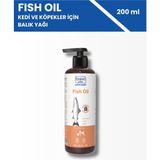 Bioxi Fish Oil 200 ml – Kedi ve Köpekler Için Omega 3 Takviyesi