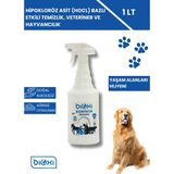 Bioxi Hipokloröz Asit (HOCl) Bazlı Veteriner Dezenfektanı 1 LT Çevre Dostu Plastik Malzeme ile