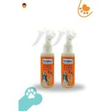Bioxi ® Kedi Ürünleri Kıtık/Dolaşık Açıcı Sprey 100Ml (2'Li Set) | Pratik Tüy Bakımı