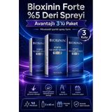 Bioxinin Forte %5 Minoksidil Deri Spreyi 60 Ml 3'Lü Paket