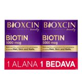 Biozcin Beauty Biotin 5000mcg 30 Tablet 1 Alana 1 Bedava (Toplam 60 Kapsül)