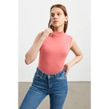Bipantolon Kadın Şeker Pembe Kolsuz Bluz