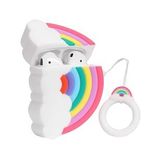 BİPOWER AIRPODS 1-2 KILIF GÖKKUŞAĞI RENKLİ