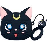 Bipower Airpods 1-2 Kılıf Kedi Lacivert