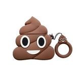 BİPOWER AIRPODS 1-2 KILIF POO KAHVERENGİ