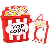 BİPOWER AIRPODS 1-2 KILIF POPCORN BEYAZ