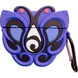 Bipower Airpods 1-2 Uyumlu Kılıf Kelebek Mavi - Mor