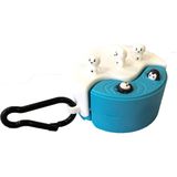 Bipower Airpods 1-2 Uyumlu Kılıf Kuzey Kutbu Beyaz - Renkli