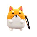 Bipower Airpods 1-2 Uyumlu Kılıf Sarı Köpek Sarı - Renkli