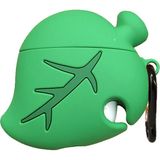 Bipower Airpods 1-2 Uyumlu Kılıf Yaprak Yeşil - Renkli