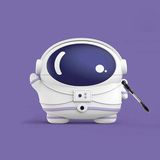 Bipower Airpods Pro Kılıf Astronot Mor - Renkli