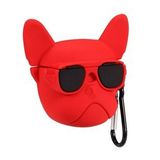 BİPOWER AIRPODS PRO KILIF BULLDOG KIRMIZI