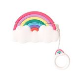 BİPOWER AIRPODS PRO KILIF GÖKKUŞAĞI PEMBE