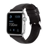 BİPOWER Apple Watch 42-44mm KRD10 Deri Kordon Acı Kahve