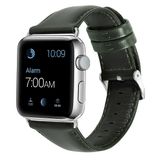BİPOWER Apple Watch 42-44mm KRD10 Deri Kordon YEŞİL