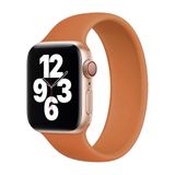BİPOWER Apple Watch 42-44mm KRD18 Silikon Solo Kordon L Beden Turuncu
