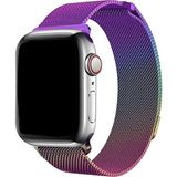 Bipower Apple Watch Uyumlu 42-44MM Krd1 Metal Hasır Kordon Renkli