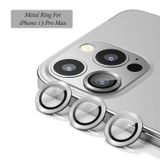 Bipower Binano Metal Ring Iphone 13 Pro/13 Pro Max Gri Kamera Koruyucu