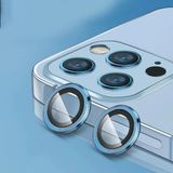 Bipower Binano Metal Ring Iphone 13/13 Mini Deniz Mavisi Kamera Koruyucu