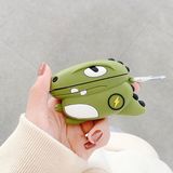 Bipower Bipower Airpods 1-2. Nesil Uyumlu Kılıf Origami Kalp Kırmızı - Renkli