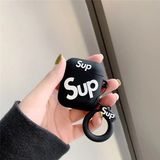 Bipower Bipower Airpods 1-2. Nesil Uyumlu Kılıf Sup Siyah - Renkli