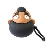 Bipower E2M AIRPODS 1-2 KILIF BUSHY BEARD KAHVERENGi