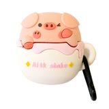 Bipower E2M AIRPODS 1-2 KILIF MILKSHAKE DOMUZCUK PEMBE