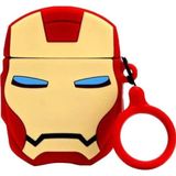 Bipower E2M AIRPODS 3 KILIF IRON MAN KIRMIZI