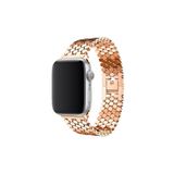 Bipower E2M KRD16 Apple Watch 42-44 mm Rose Gold Metal Akıllı Saat Kordonu