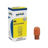 BİR ADET NARVA 12V. WY21W (17629) STANDART SARI DİPSİZ AMPUL